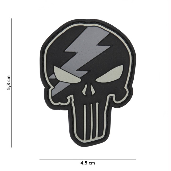 Punisher Thunder Grau 3D PVC