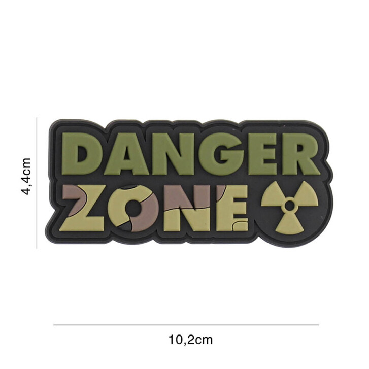 Danger Zone woodland 3D PVC