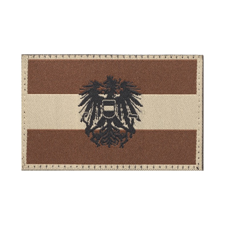 Austria Emblem Flag Patch Eagle Tan