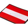 Austria Flag Patch rot-weiß