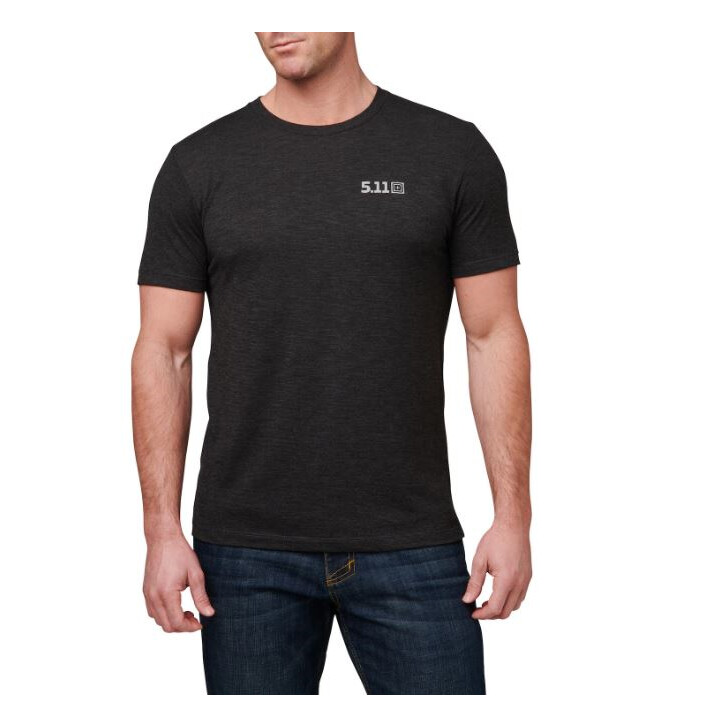 5.11 T-Shirt TRIBLEND LEGACY Black HTR