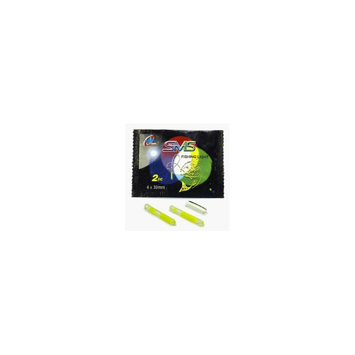 Mini-Leuchtstäbe - grün neu ( 2er-Pack / 4 x 39 mm )