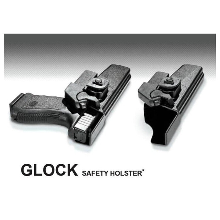 Glock Safetyholster m. Trageplatte Links