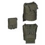 Empty Shell Pouch Collaps. Molle Oliv