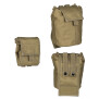 Empty Shell Pouch Collaps. Molle Coyote