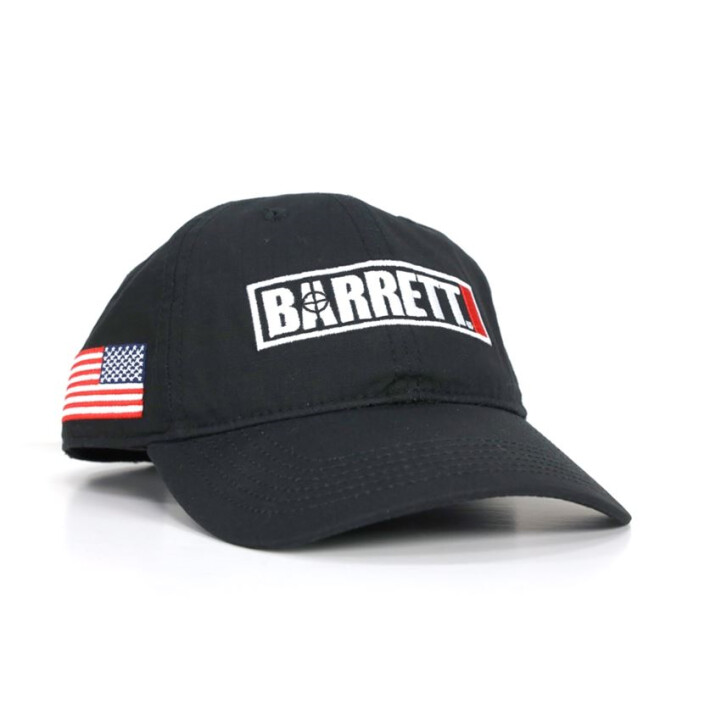 Barrett Cap Black mit Flag