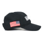 Barrett Cap Black mit Flag