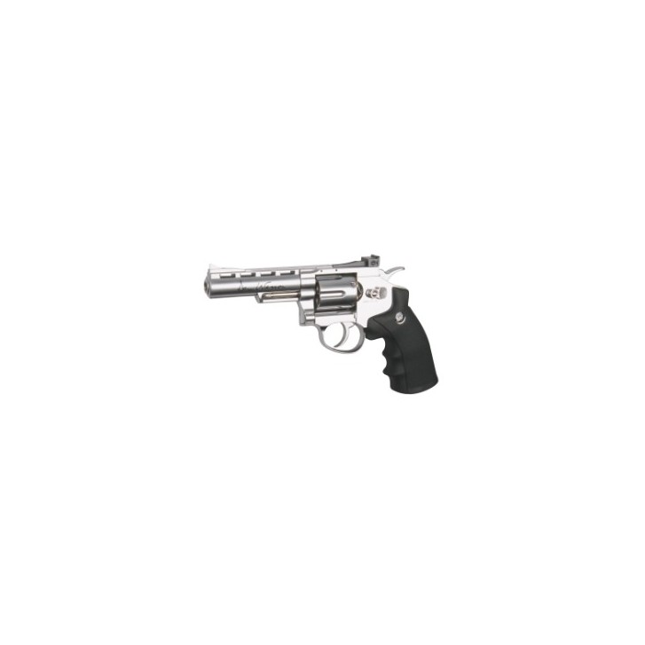 Revolver Dan Wesson 4 inch chrome CO2