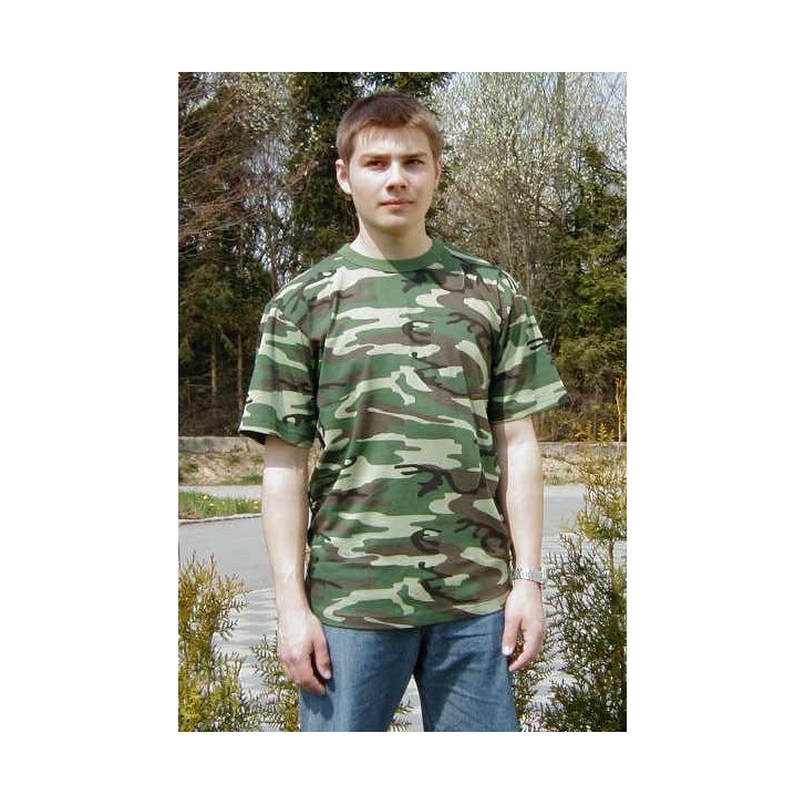 T-Shirt US woodland XL