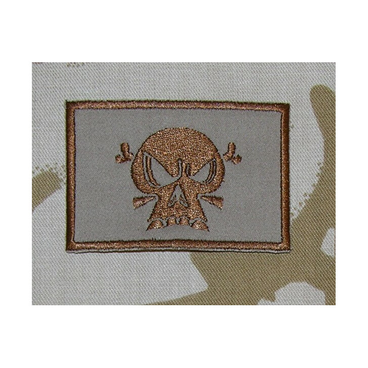 AS-Skull Patch Tan
