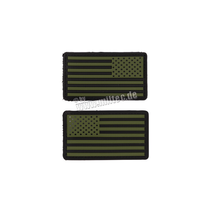 US Flag patch large